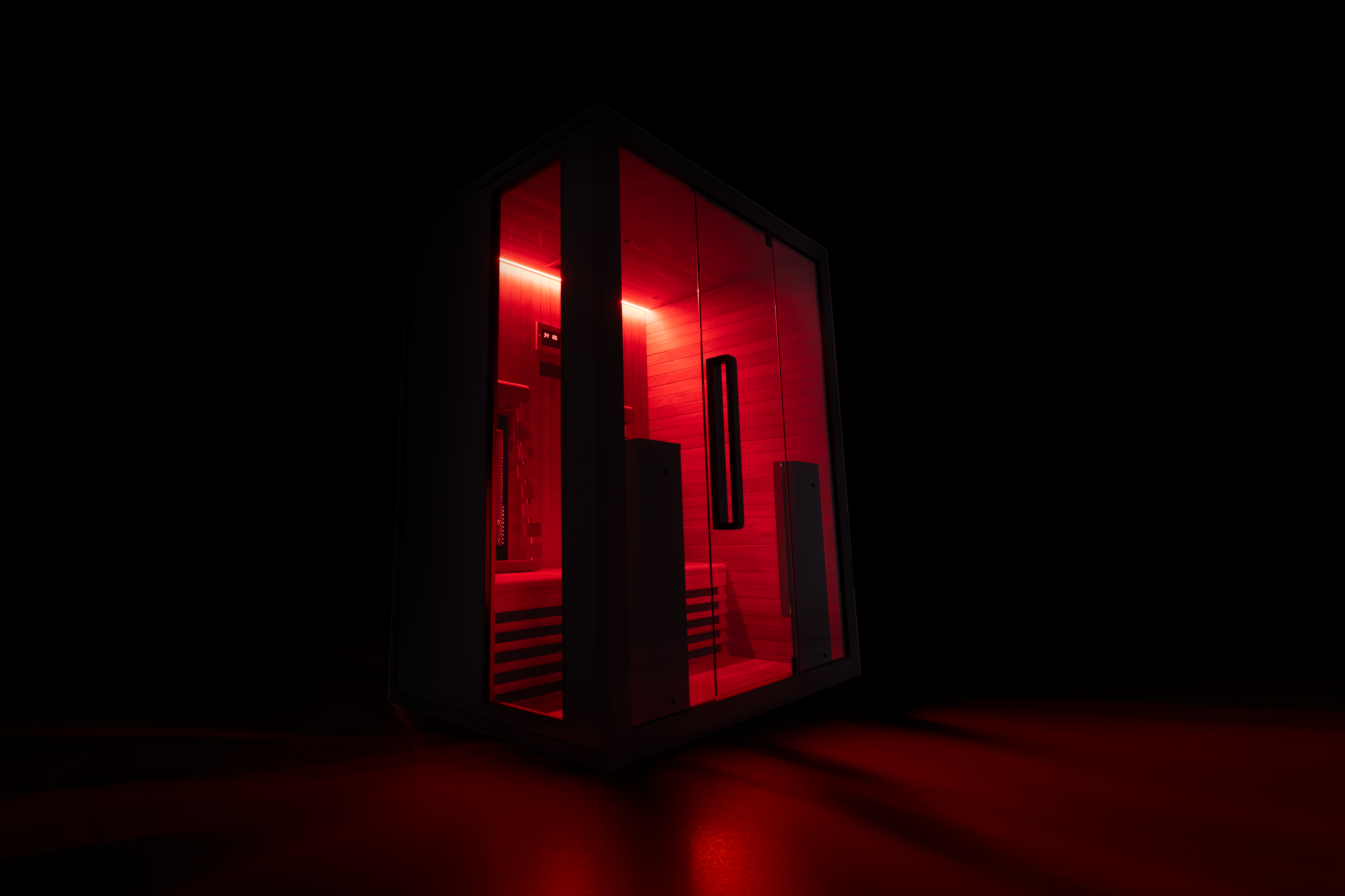 INFRARED 160 Infrarotsauna für 2 Personen | Große Infrarotkabine für Zuhause